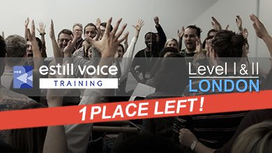 Estill Voice Training with Voice Your Potential Charlotte Xerri EMCI-ATP SD Estill Mentor & Course Instructor with Advanced Testing Privileges & Service Distinction