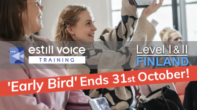 Estill Voice Training with Voice Your Potential Charlotte Xerri EMCI-ATP SD Estill Mentor & Course Instructor with Advanced Testing Privileges & Service Distinction