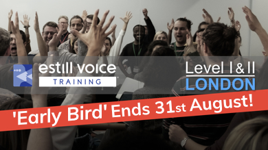 Estill Voice Training with Voice Your Potential Charlotte Xerri EMCI-ATP SD Estill Mentor & Course Instructor with Advanced Testing Privileges & Service Distinction